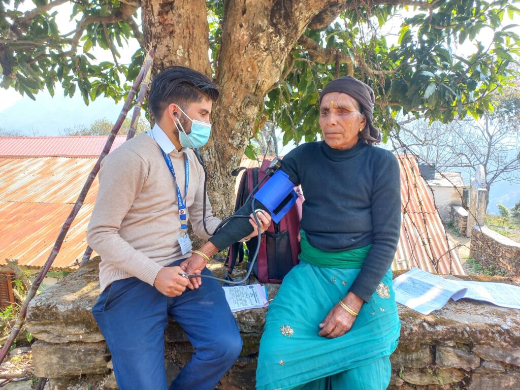 Doctor consultation at home