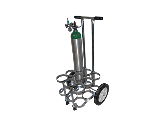 7. oxy cylinder setup